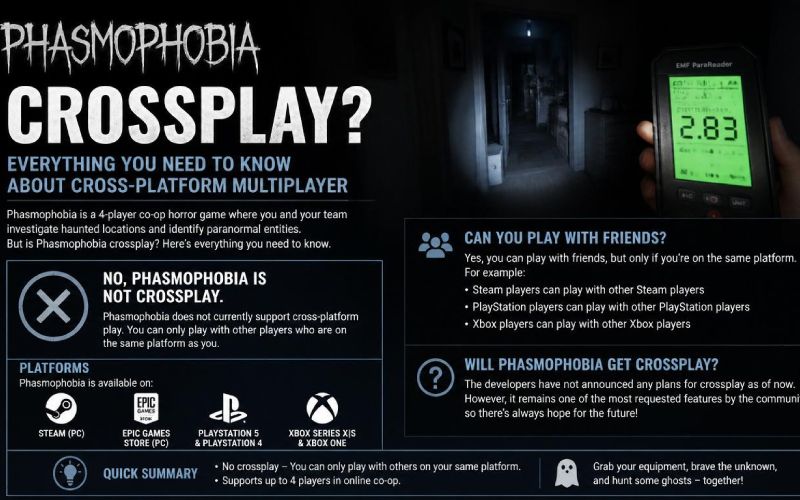 Is Phasmophobia Crossplay