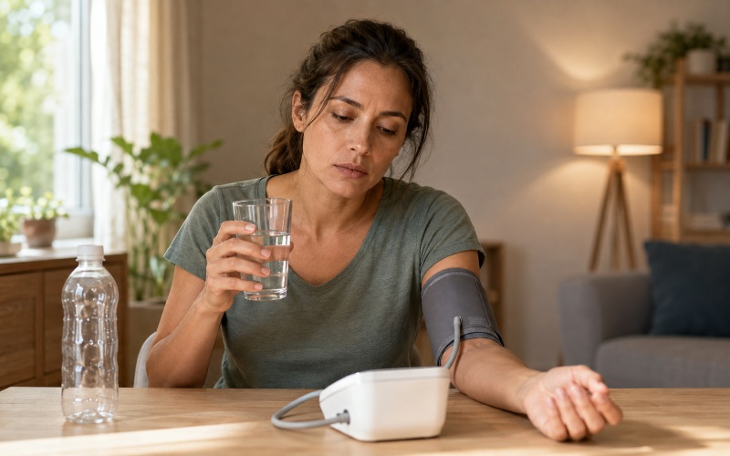 Can dehydration cause high blood pressure
